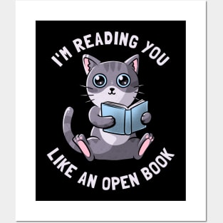 I'm Reading You Like An Open Book by Tobe Fonseca Posters and Art